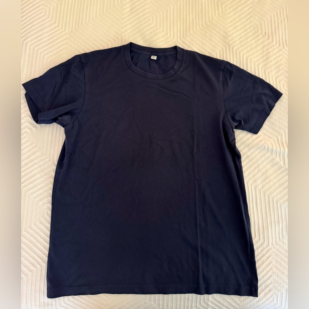 2 pack men’s Uniqlo tshirt M navy